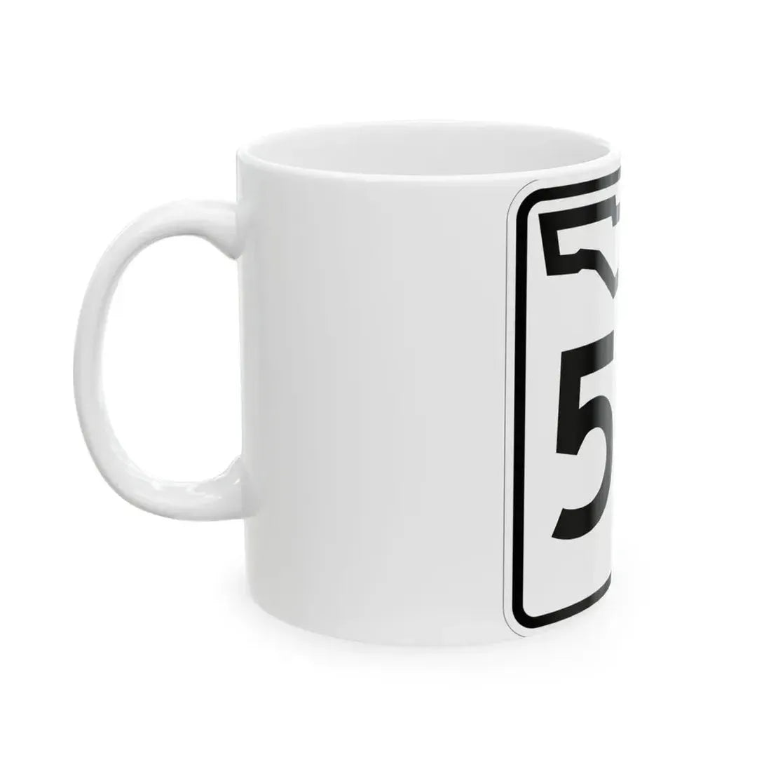 Florida 57 (Florida) (Road Sign) White Coffee Mug - Go Mug Yourself