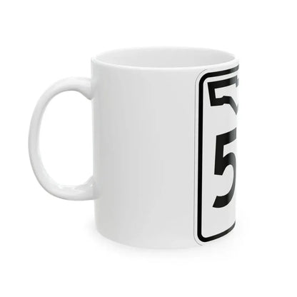 Florida 57 (Florida) (Road Sign) White Coffee Mug - Go Mug Yourself