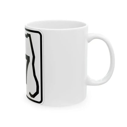 Florida 57 (Florida) (Road Sign) White Coffee Mug - Go Mug Yourself