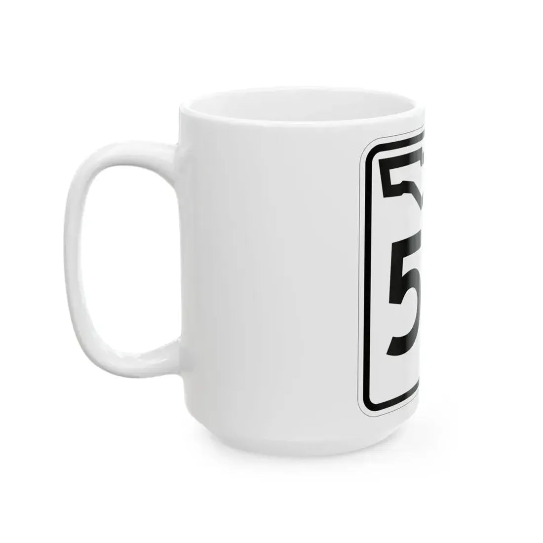 Florida 57 (Florida) (Road Sign) White Coffee Mug - Go Mug Yourself