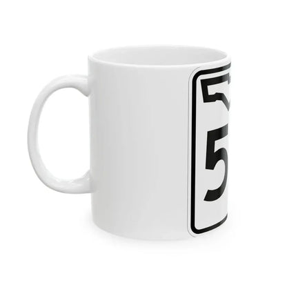 Florida 59 (Florida) (Road Sign) White Coffee Mug - Go Mug Yourself
