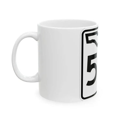 Florida 5A (Florida) (Road Sign) White Coffee Mug - Go Mug Yourself