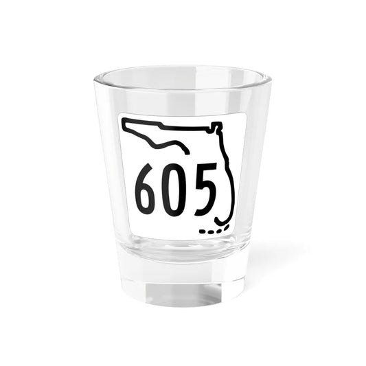 Florida 605 1955 (Florida) (Road Sign) Shot Glass 1.5oz 1.5oz - Go Mug Yourself