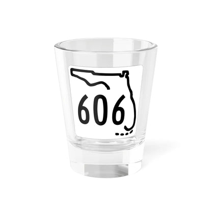 Florida 606 1955 (Florida) (Road Sign) Shot Glass 1.5oz 1.5oz - Go Mug Yourself