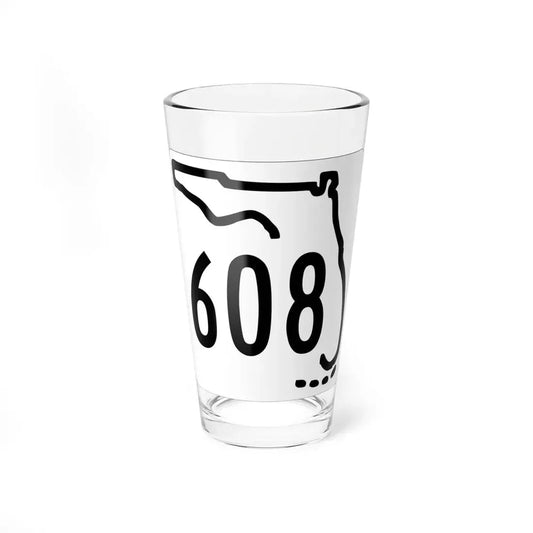 Florida 608 1955 (Florida) (Road Sign) Pint Glss 16oz 16oz - Go Mug Yourself