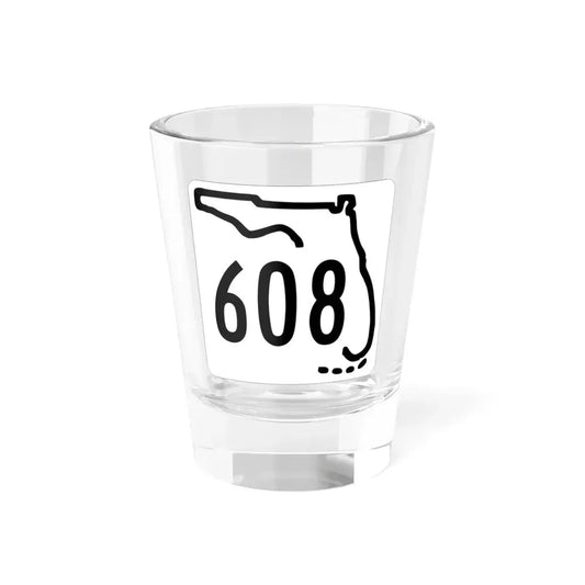 Florida 608 1955 (Florida) (Road Sign) Shot Glass 1.5oz 1.5oz - Go Mug Yourself