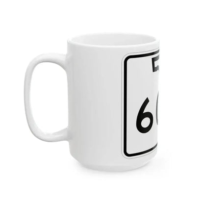 Florida 60A (Florida) (Road Sign) White Coffee Mug - Go Mug Yourself