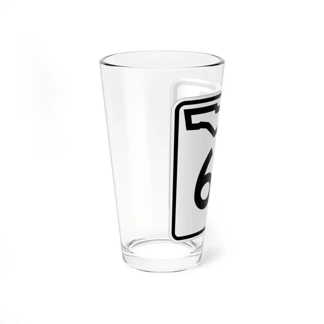 Florida 61 (Florida) (Road Sign) Pint Glss 16oz - Go Mug Yourself