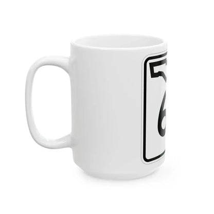 Florida 61 (Florida) (Road Sign) White Coffee Mug - Go Mug Yourself