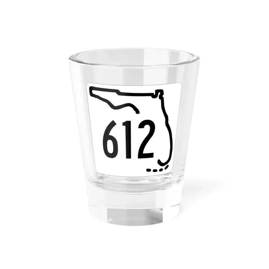 Florida 612 1955 (Florida) (Road Sign) Shot Glass 1.5oz 1.5oz - Go Mug Yourself