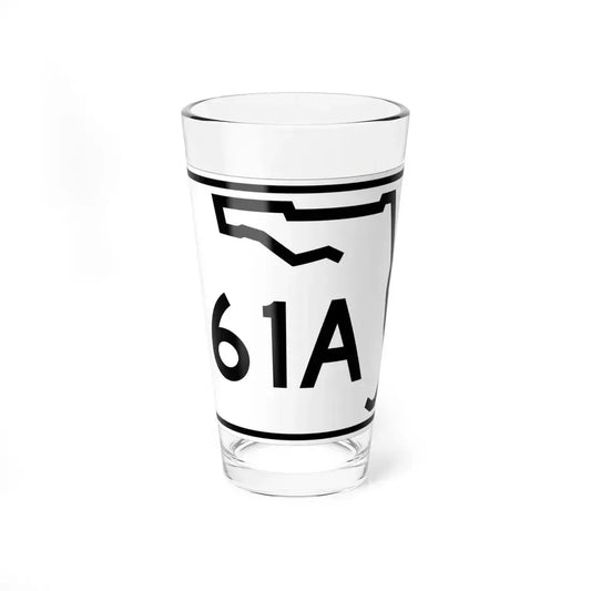 Florida 61A (Florida) (Road Sign) Pint Glass 16oz 16oz - Go Mug Yourself