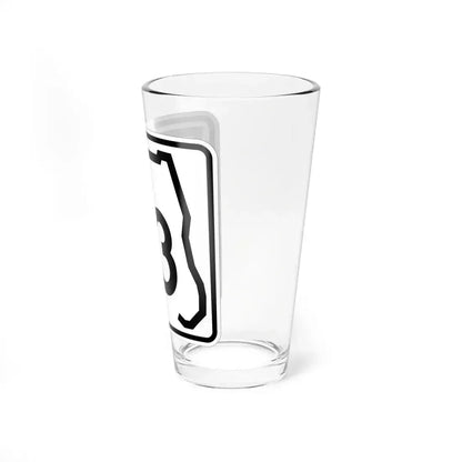 Florida 63 (Florida) (Road Sign) Pint Glass 16oz - Go Mug Yourself