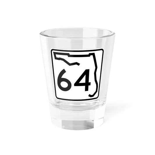 Florida 64 (Florida) (Road Sign) Shot Glass 1.5oz 1.5oz - Go Mug Yourself