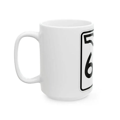 Florida 64 (Florida) (Road Sign) White Coffee Mug - Go Mug Yourself
