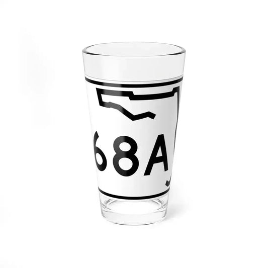 Florida 68A (Florida) (Road Sign) Pint Glass 16oz 16oz - Go Mug Yourself