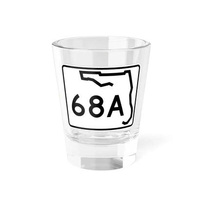 Florida 68A (Florida) (Road Sign) Shot Glass 1.5oz 1.5oz - Go Mug Yourself