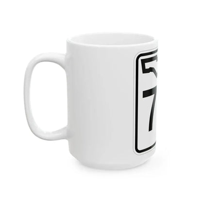 Florida 70 (Florida) (Road Sign) White Coffee Mug - Go Mug Yourself