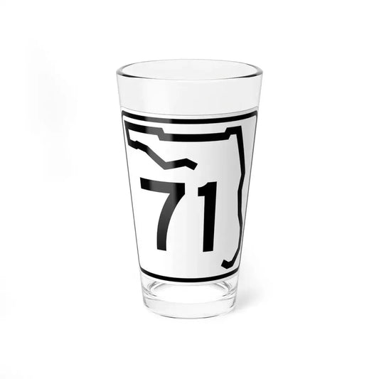 Florida 71 (Florida) (Road Sign) Pint Glass 16oz 16oz - Go Mug Yourself