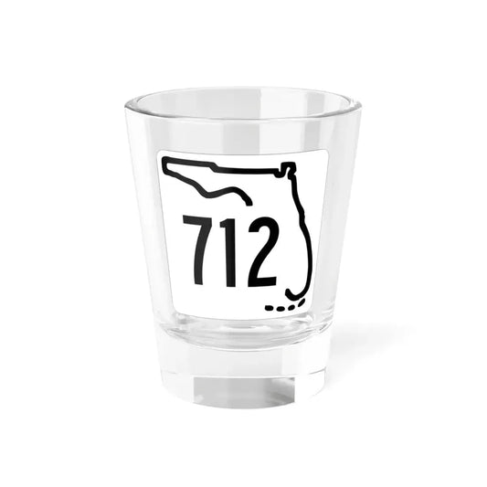 Florida 712 1955 (Florida) (Road Sign) Shot Glass 1.5oz 1.5oz - Go Mug Yourself