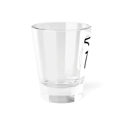 Florida 712 1955 (Florida) (Road Sign) Shot Glass 1.5oz - Go Mug Yourself