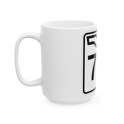 Florida 72 (Florida) (Road Sign) White Coffee Mug - Go Mug Yourself