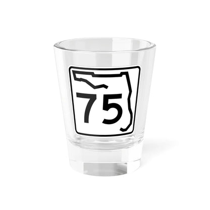 Florida 75 (Florida) (Road Sign) Shot Glass 1.5oz 1.5oz - Go Mug Yourself