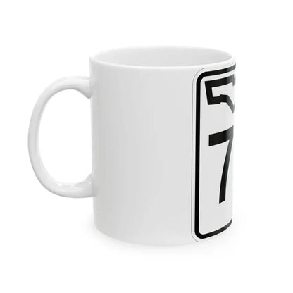 Florida 75 (Florida) (Road Sign) White Coffee Mug - Go Mug Yourself