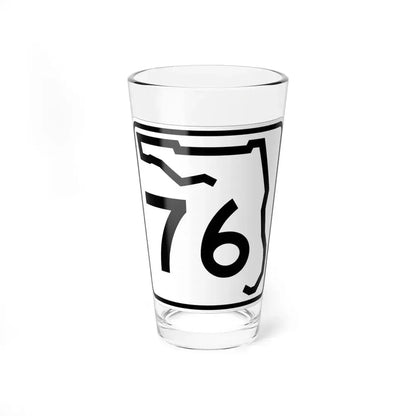 Florida 76 (Florida) (Road Sign) Pint Glass 16oz 16oz - Go Mug Yourself