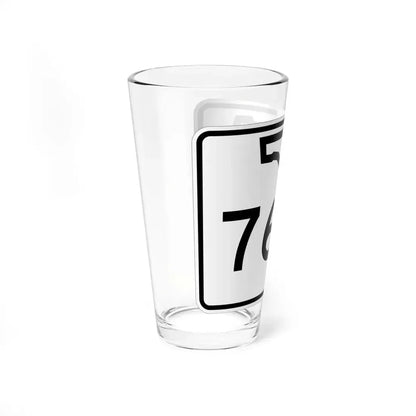 Florida 76A (Florida) (Road Sign) Pint Glass 16oz - Go Mug Yourself