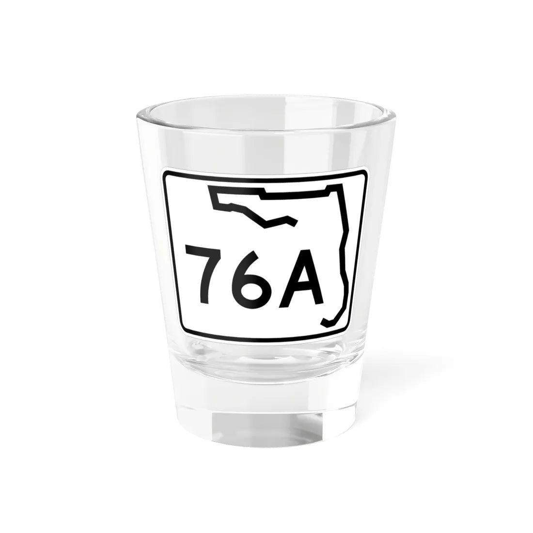 Florida 76A (Florida) (Road Sign) Shot Glass 1.5oz 1.5oz - Go Mug Yourself