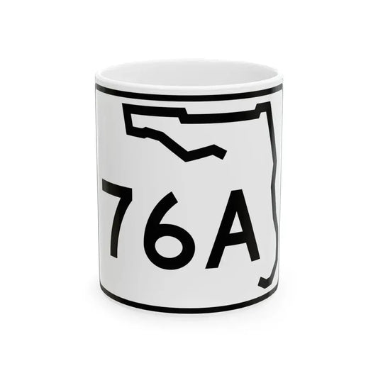 Florida 76A (Florida) (Road Sign) White Coffee Mug 11oz - Go Mug Yourself