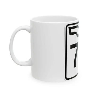 Florida 77 (Florida) (Road Sign) White Coffee Mug - Go Mug Yourself
