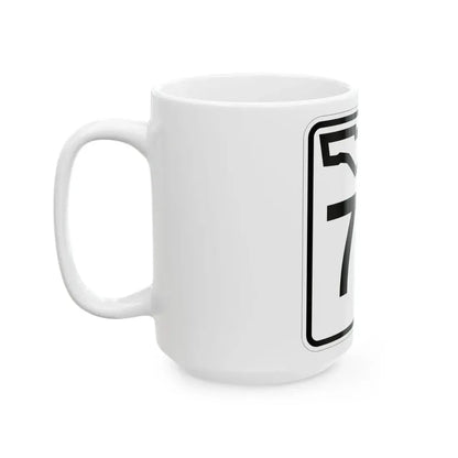 Florida 77 (Florida) (Road Sign) White Coffee Mug - Go Mug Yourself