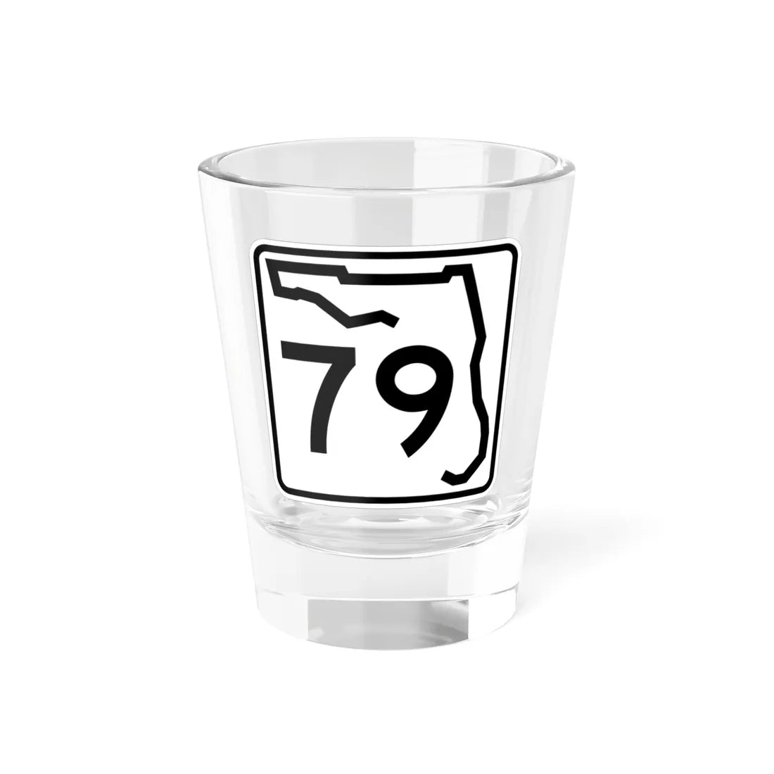 Florida 79 (Florida) (Road Sign) Shot Glass 1.5oz 1.5oz - Go Mug Yourself