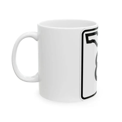 Florida 8 (Florida) (Road Sign) White Coffee Mug - Go Mug Yourself