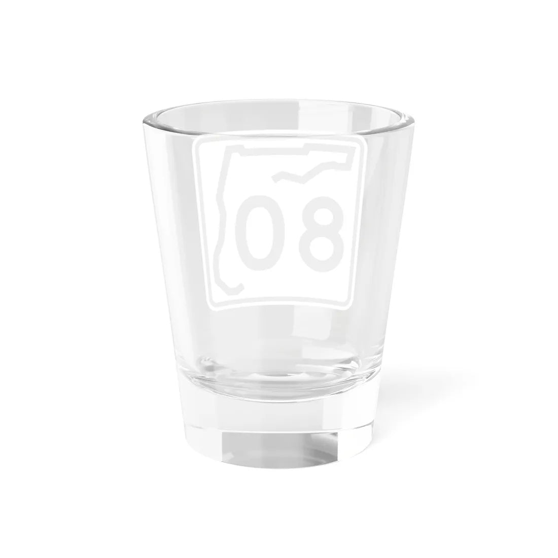 Florida 80 (Florida) (Road Sign) Shot Glass 1.5oz - Go Mug Yourself