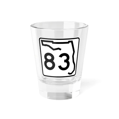 Florida 83 (Florida) (Road Sign) Shot Glass 1.5oz 1.5oz - Go Mug Yourself