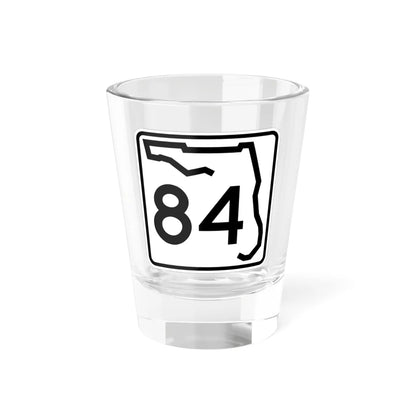 Florida 84 (Florida) (Road Sign) Shot Glass 1.5oz 1.5oz - Go Mug Yourself