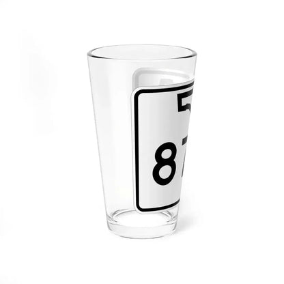 Florida 87A (Florida) (Road Sign) Pint Glass 16oz - Go Mug Yourself