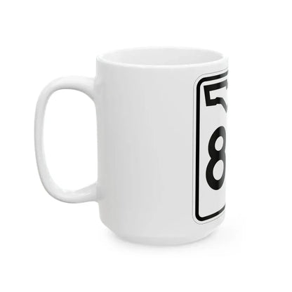 Florida 8A (Florida) (Road Sign) White Coffee Mug - Go Mug Yourself