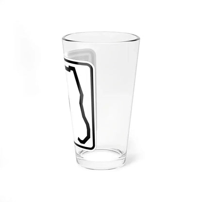 Florida 9 (Florida) (Road Sign) Pint Glss 16oz - Go Mug Yourself