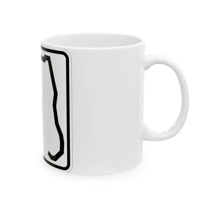 Florida 9 (Florida) (Road Sign) White Coffee Mug - Go Mug Yourself
