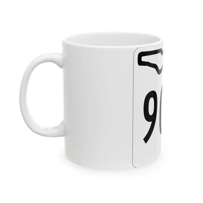 Florida 908 1955 (Florida) (Road Sign) White Coffee Mug - Go Mug Yourself