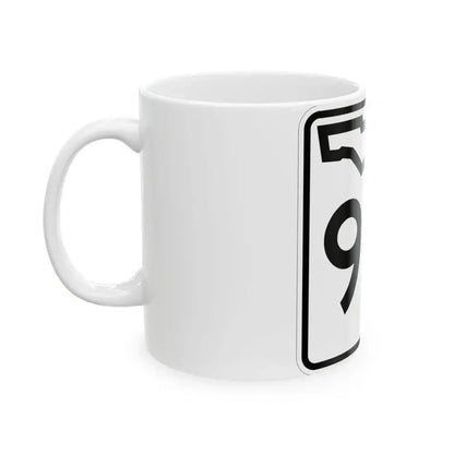 Florida 93 (Florida) (Road Sign) White Coffee Mug - Go Mug Yourself
