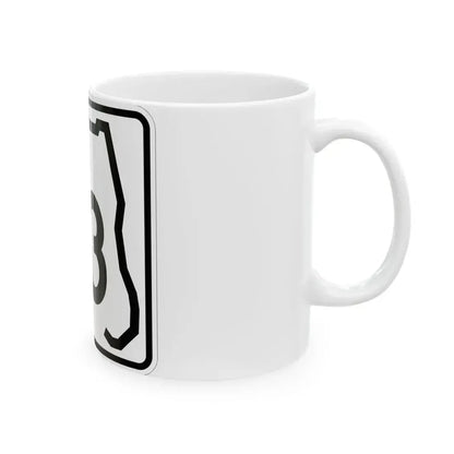 Florida 93 (Florida) (Road Sign) White Coffee Mug - Go Mug Yourself