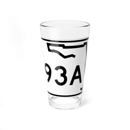 Florida 93A (Florida) (Road Sign) Pint Glass 16oz 16oz - Go Mug Yourself