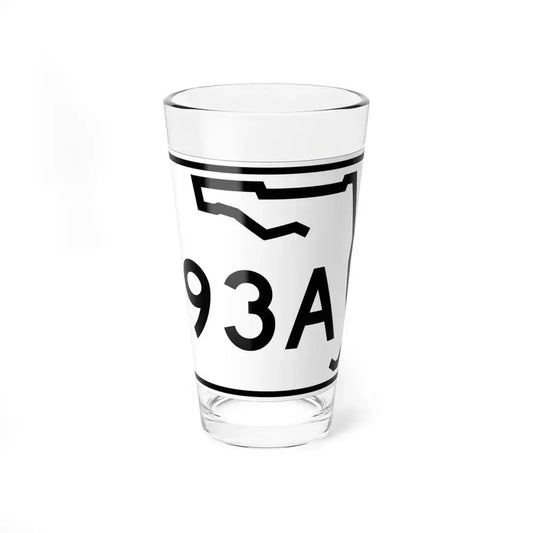 Florida 93A (Florida) (Road Sign) Pint Glass 16oz 16oz - Go Mug Yourself