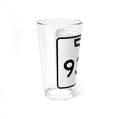 Florida 93A (Florida) (Road Sign) Pint Glass 16oz - Go Mug Yourself