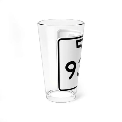 Florida 93A (Florida) (Road Sign) Pint Glss 16oz - Go Mug Yourself
