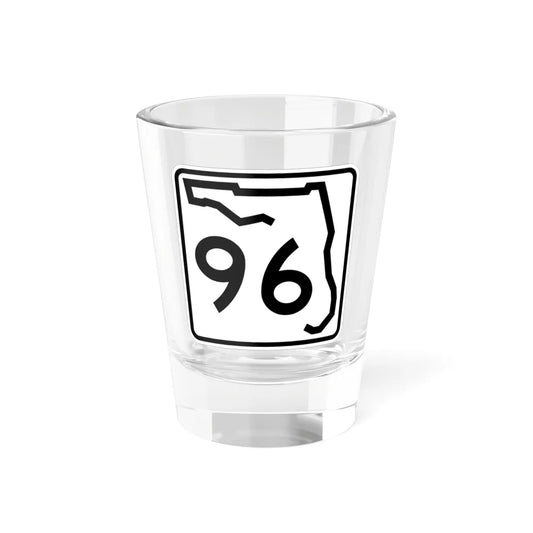 Florida 96 (Florida) (Road Sign) Shot Glass 1.5oz 1.5oz - Go Mug Yourself